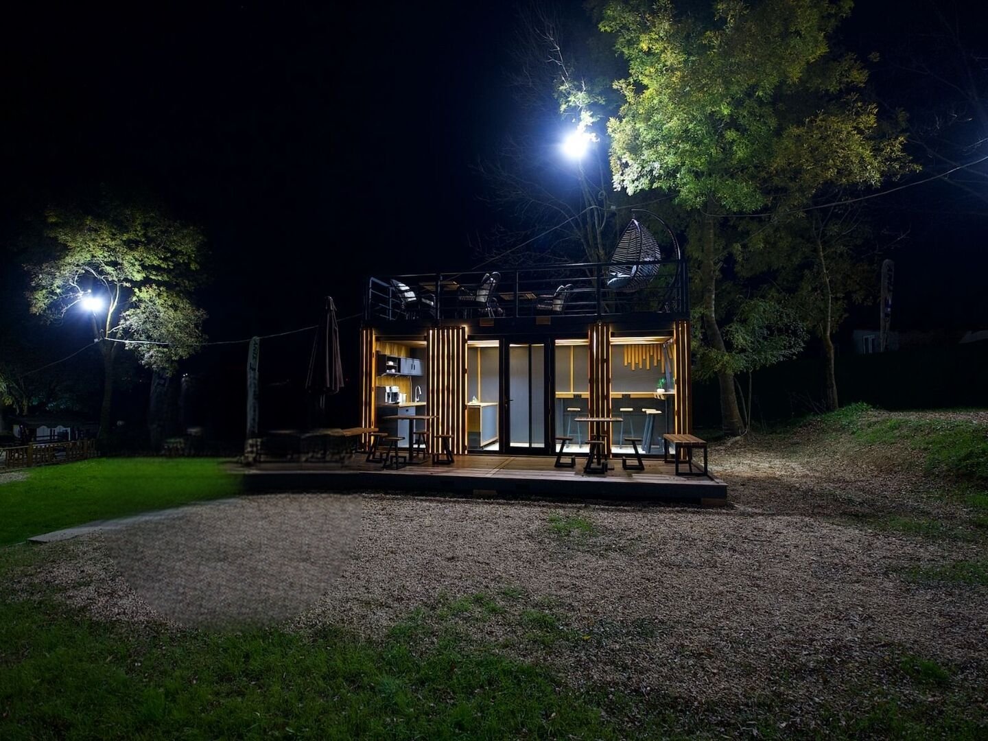 Conteneur Café avec véranda – Image 12