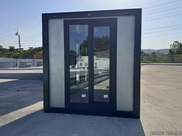 Conteneur d'habitation | Container bureau | Container de chantier | Modèle GRIS-1 | 240cm x 600cm – Image 8
