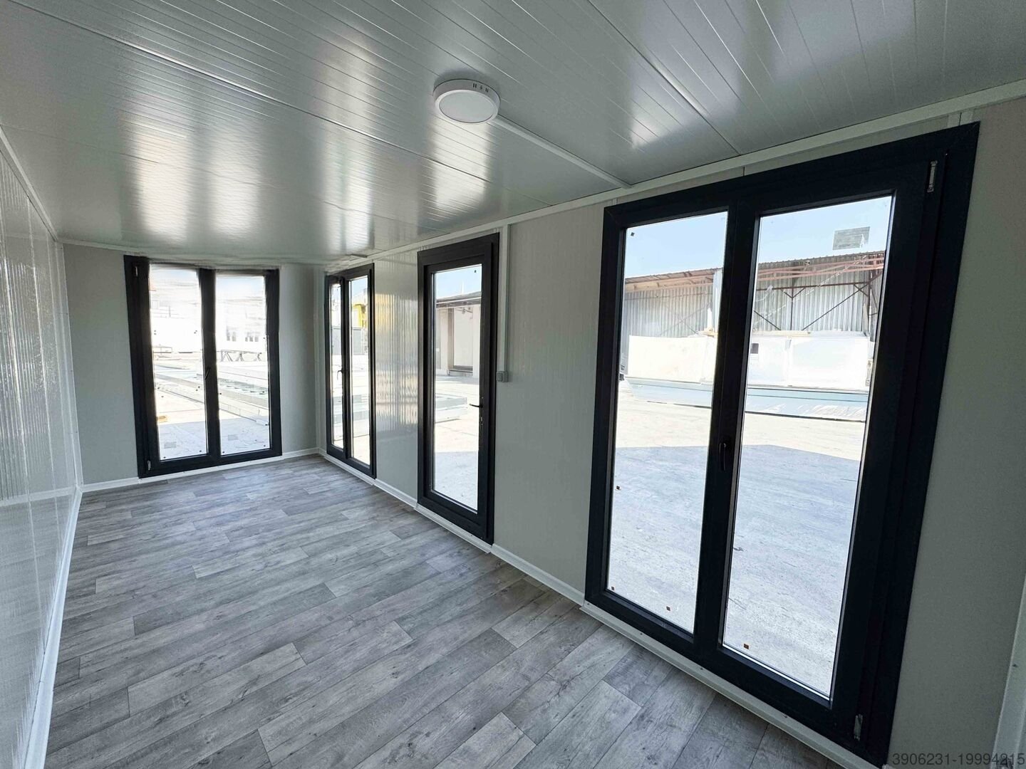 Conteneur d'habitation | Container bureau | Container de chantier | Modèle GRIS-1 | 240cm x 600cm – Image 10