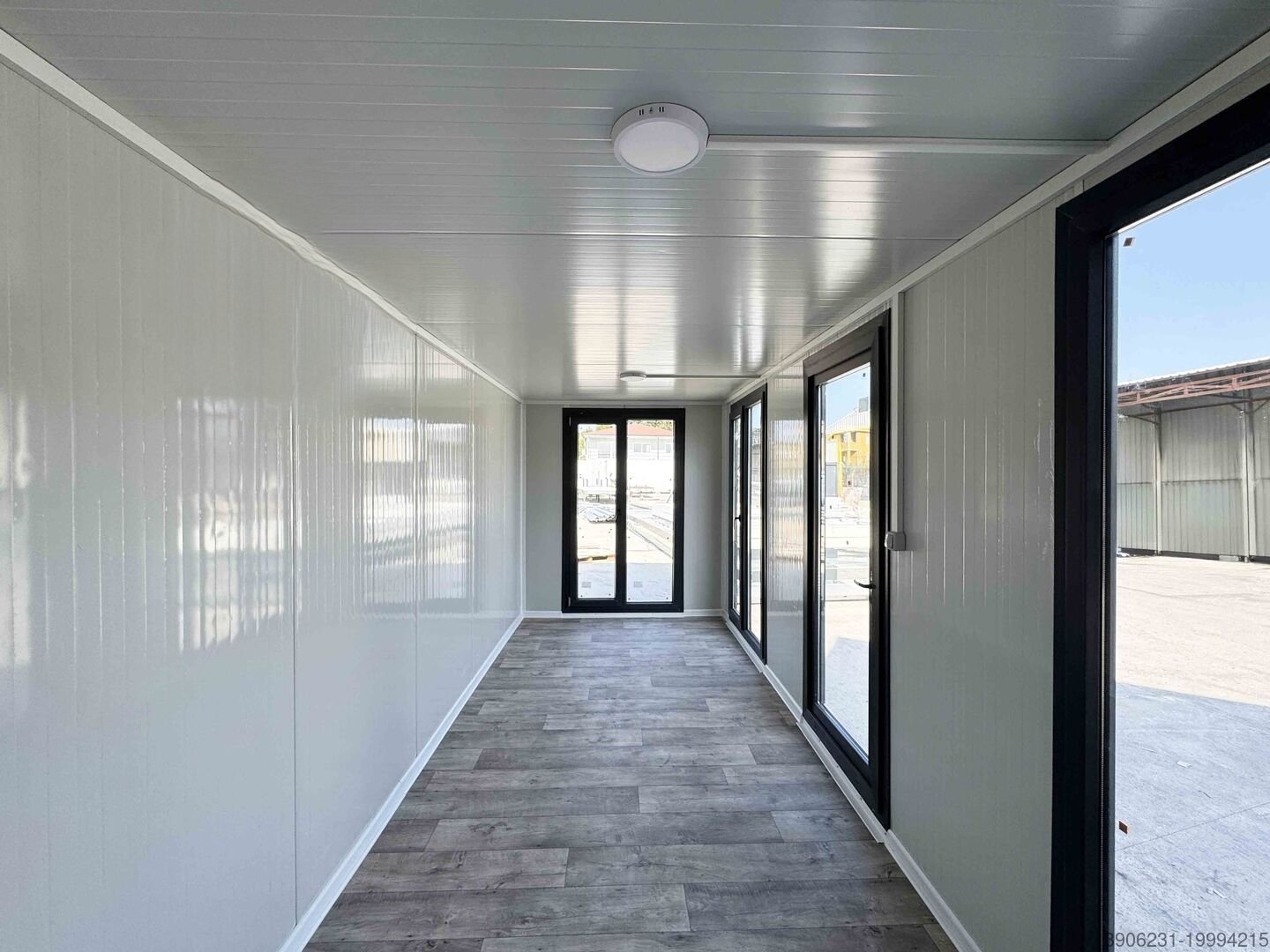 Conteneur d'habitation | Container bureau | Container de chantier | Modèle GRIS-1 | 240cm x 600cm – Image 11