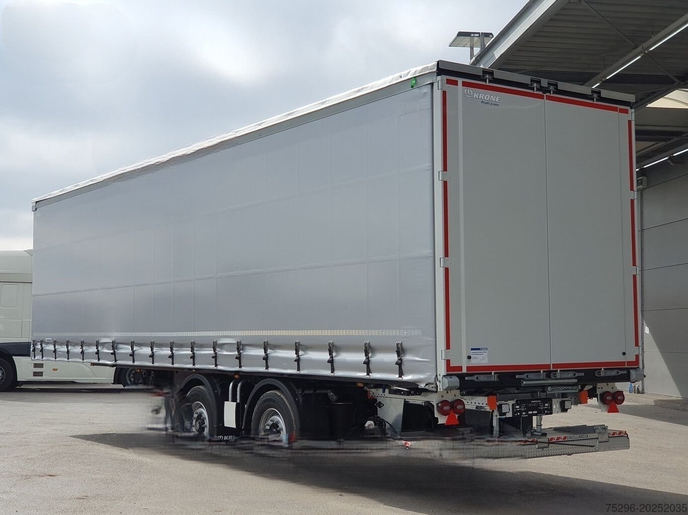 Semi-remorque Bâches coulissantes Hayon City Lift + essieu – Image 3