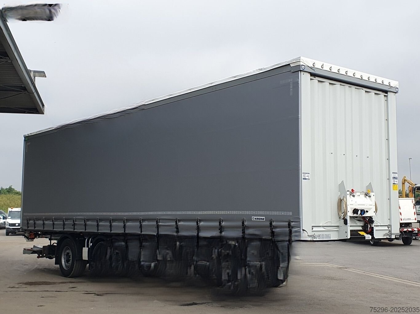 Semi-remorque Bâches coulissantes Hayon City Lift + essieu – Image 9