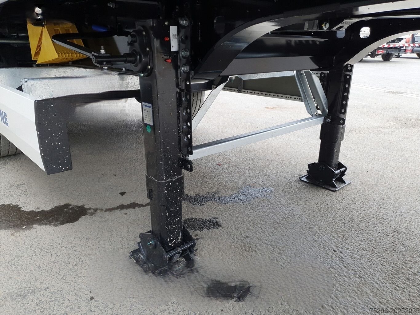 Semi-remorque Bâches coulissantes Hayon City Lift + essieu – Image 14