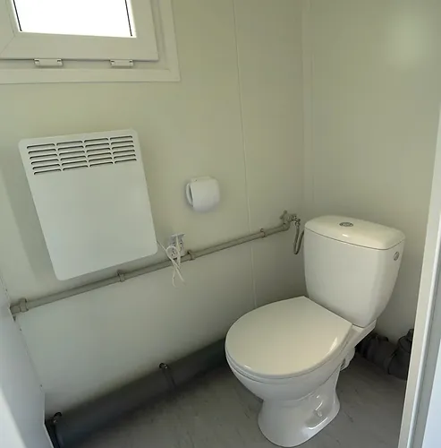 Container Sanitaire (2,98 x 2,43) Toilettes (2x), Lavabo (2x), Urinoirs (2x) – Image 4