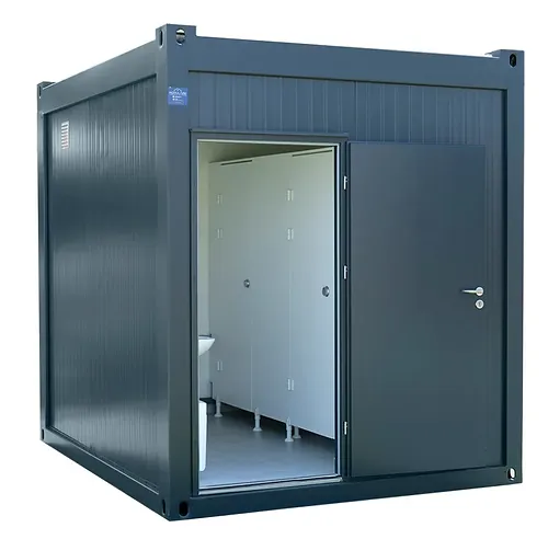 Container Sanitaire (2,98 x 2,43) Toilettes (2x), Lavabo (2x), Urinoirs (2x) – Image 6