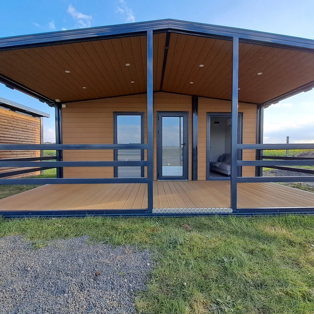 Bungalow Meublé avec Terrasse / Chalet de Jardin – Image 12