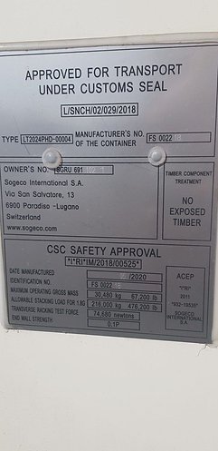 Container maritime 20′ DRY – Image 10