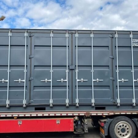 Conteneur maritime de 20 pieds Open Side High Cube (20’HC)