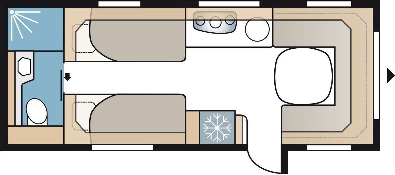 CARAVANE KABE ESTATE 600 TDL KS – Image 17