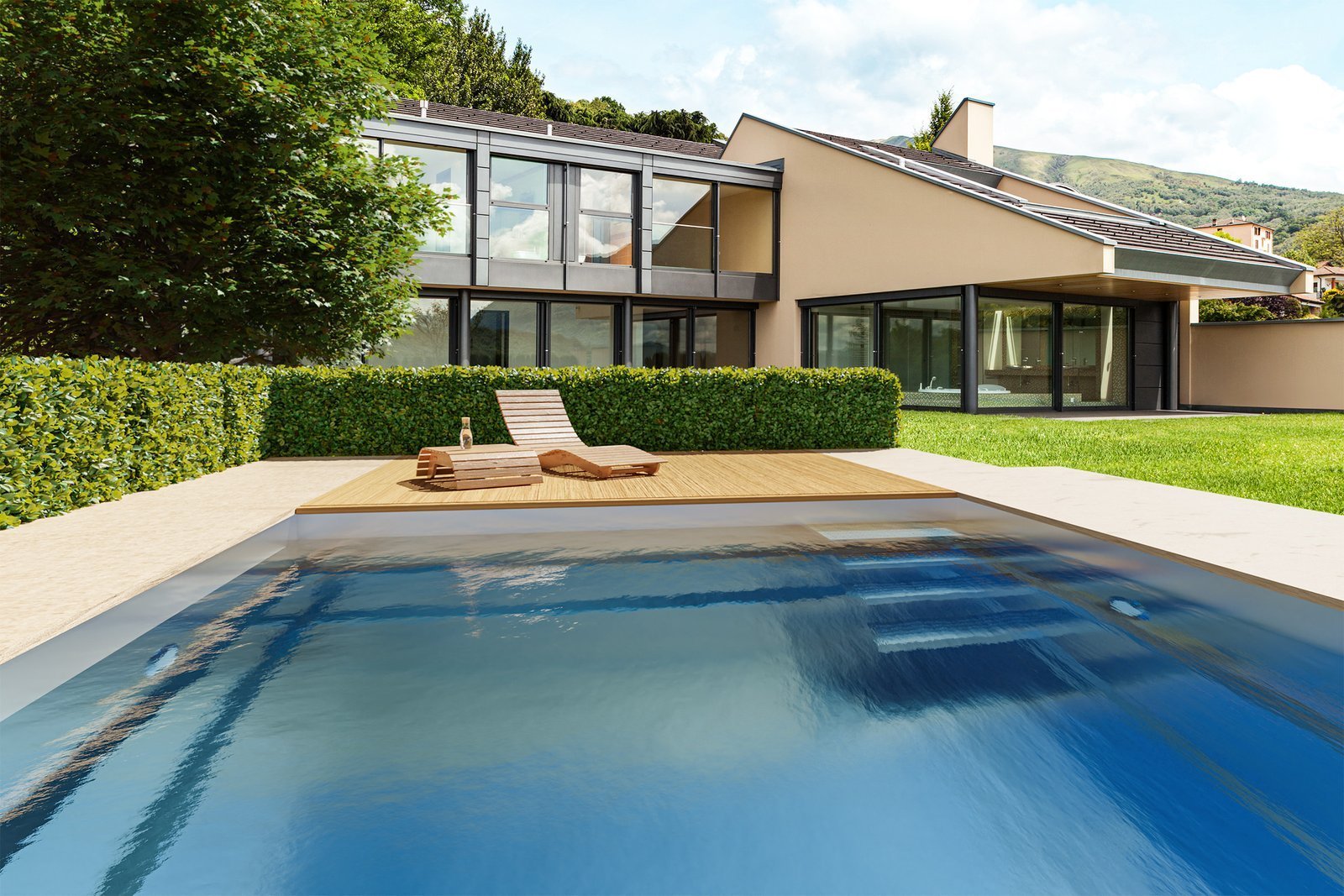 Piscine inox Skimmer piscine professionnel 3,5x9x1,5 m – Image 7