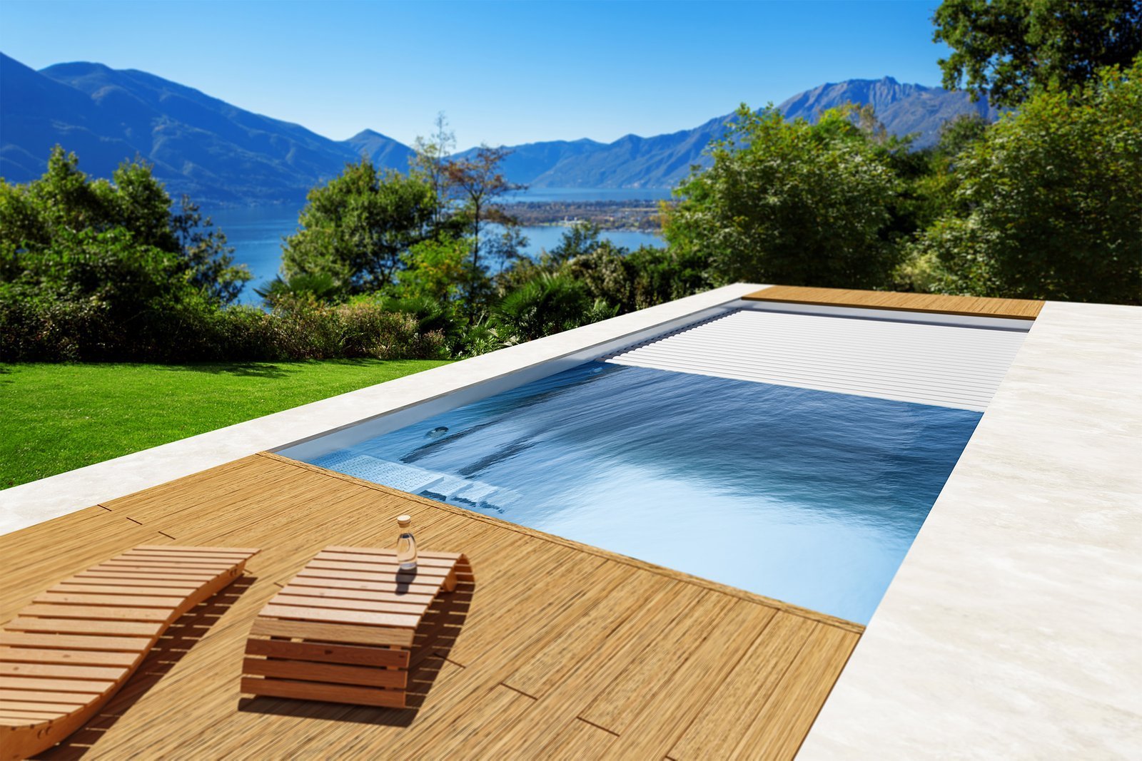 Piscine inox Skimmer piscine professionnel 3,5x9x1,5 m – Image 5