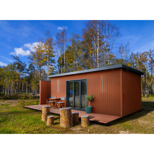 Conteneur Converti : Espace de Vie Extérieur Moderne et Élégant – Image 24