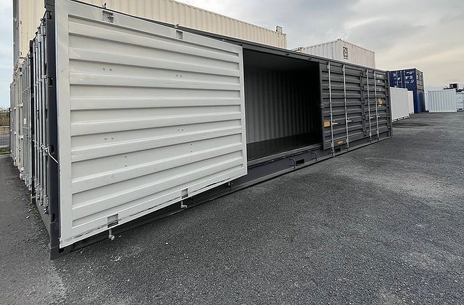 Container maritime 40′ HC OPEN SIDE 1er voyage – Image 6