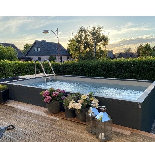 Mini container piscine mobile 5M25x2M55x1M26 – Image 3
