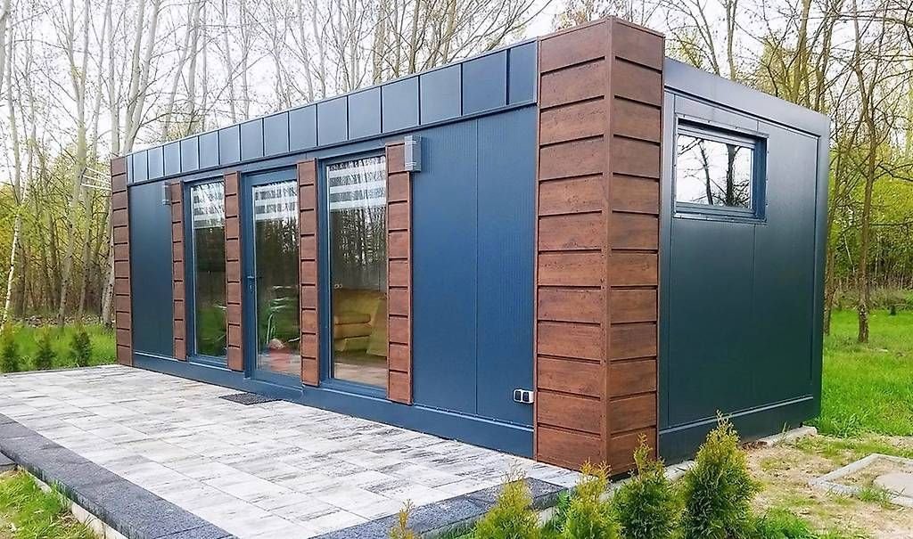 Conteneur de 3,0 m x 13,0 m avec 2 chambres, salle de bain et cuisine