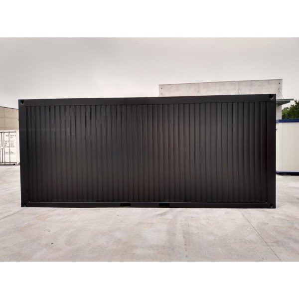 Container De Bureau Noir 6 X 3 M – Image 7