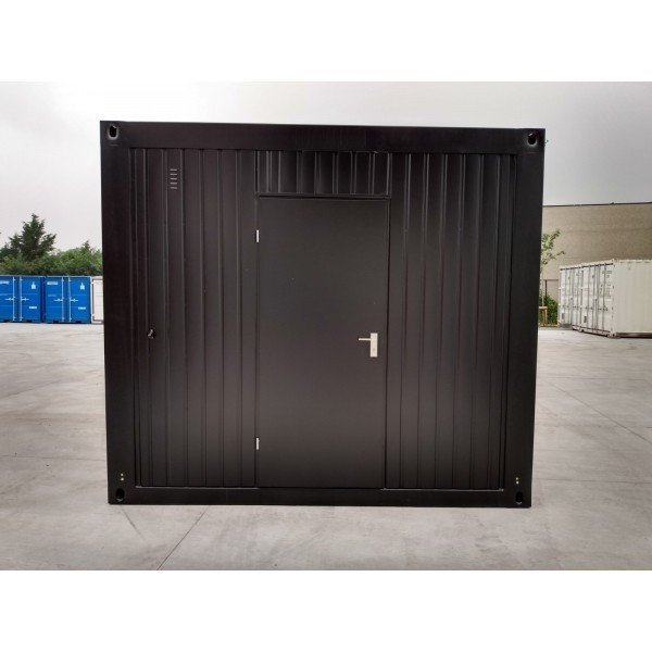Container De Bureau Noir 6 X 3 M – Image 6