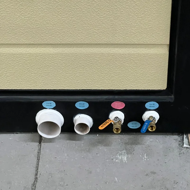 Conteneur maison de 32 m² deux étages Fenêtre en baie et balcon. – Image 8