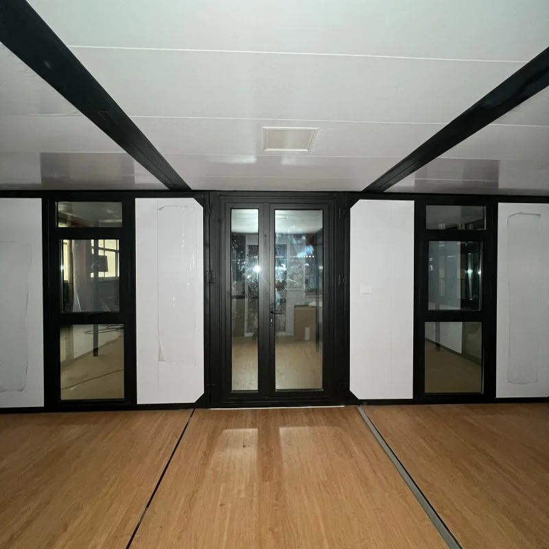 Conteneur maison de 32 m² deux étages Fenêtre en baie et balcon. – Image 10