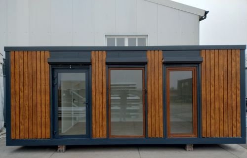 Container de bureau de 21 m² avec WC et kitchenette – Image 6