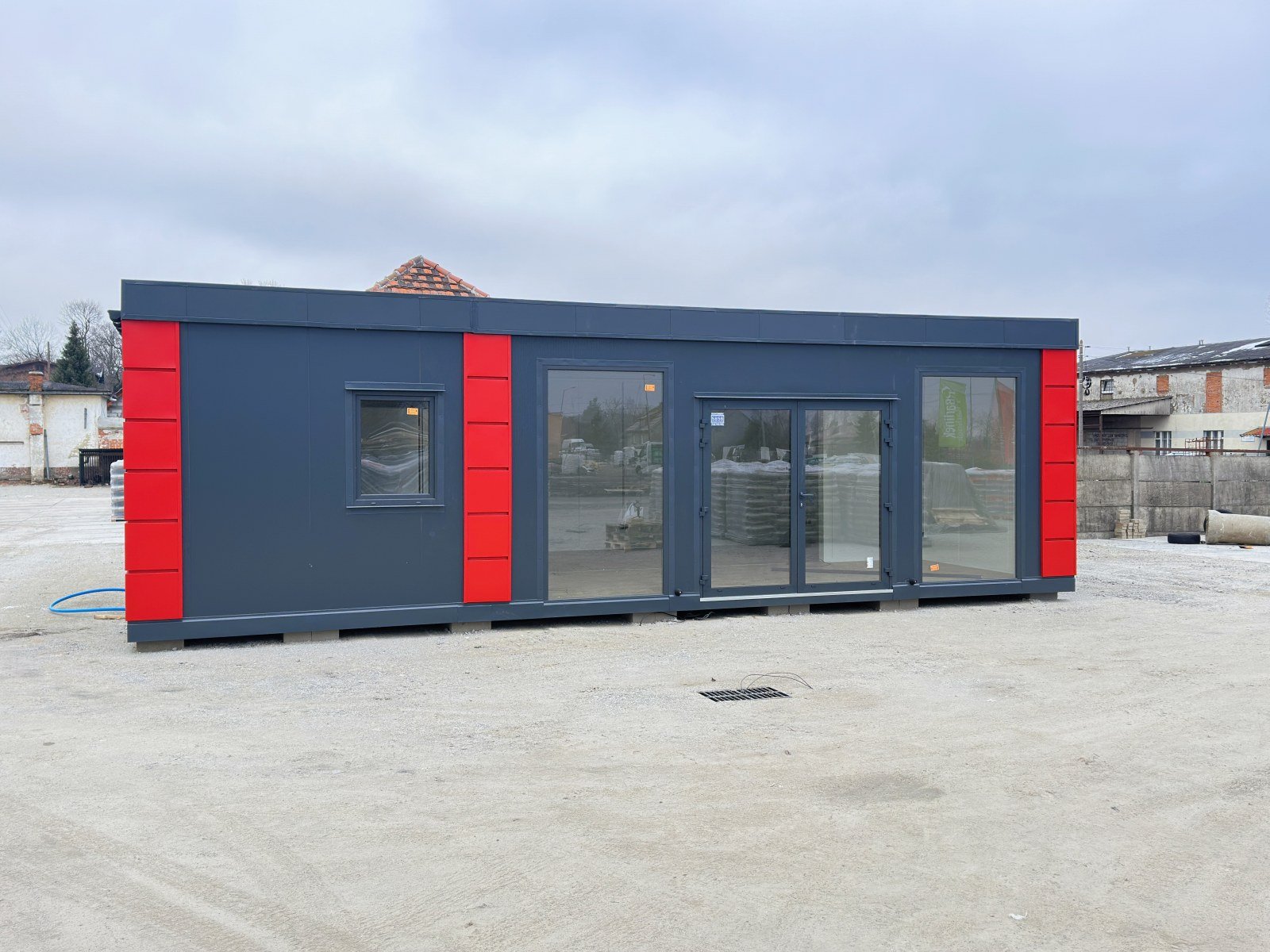 Conteneur Modulaire en panneaux sandwich – bureaux, commerces/logements, 6 pièces – 63 m² – Image 10