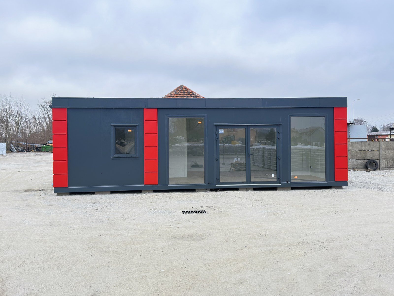 Conteneur Modulaire en panneaux sandwich – bureaux, commerces/logements, 6 pièces – 63 m² – Image 11