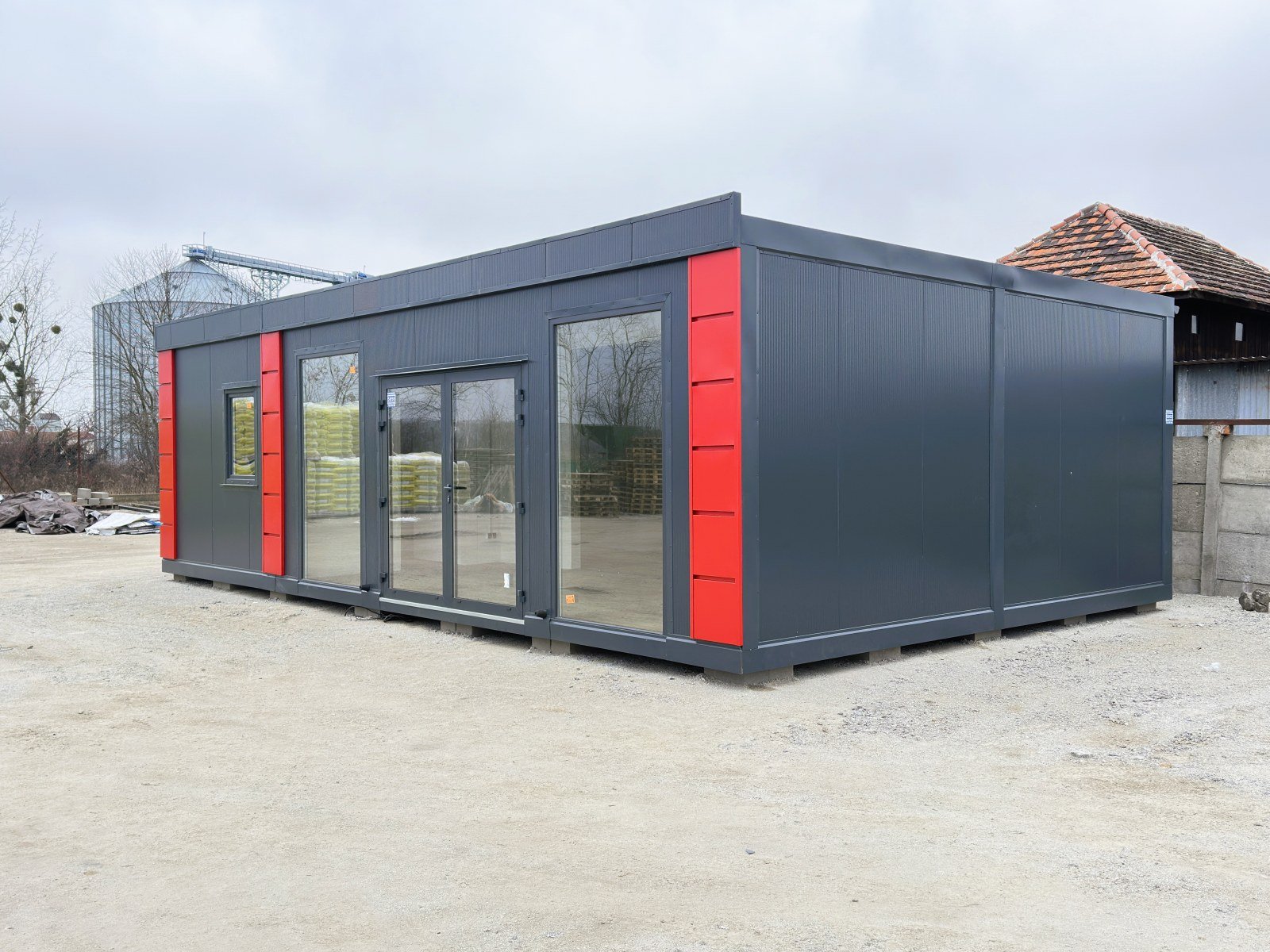 Conteneur Modulaire en panneaux sandwich – bureaux, commerces/logements, 6 pièces – 63 m² – Image 13
