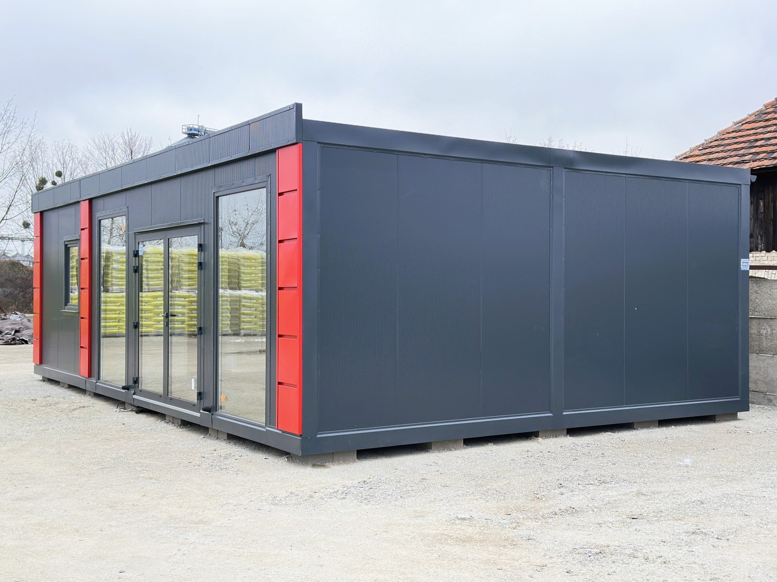 Conteneur Modulaire en panneaux sandwich – bureaux, commerces/logements, 6 pièces – 63 m² – Image 14