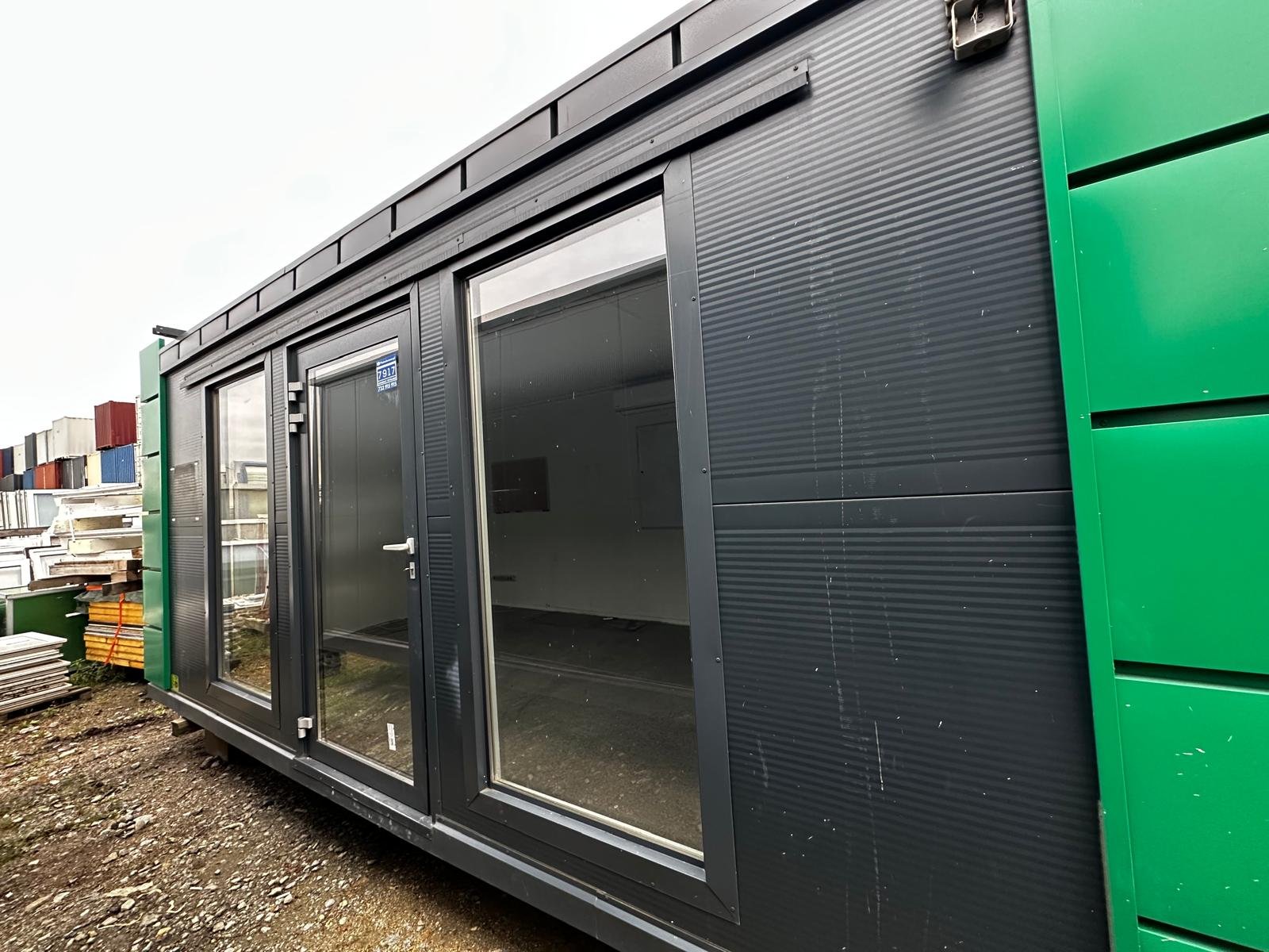 CONTENEUR COMMERCIAL 3×6 ESPACE OUVERT AVEC CLIMATISATION