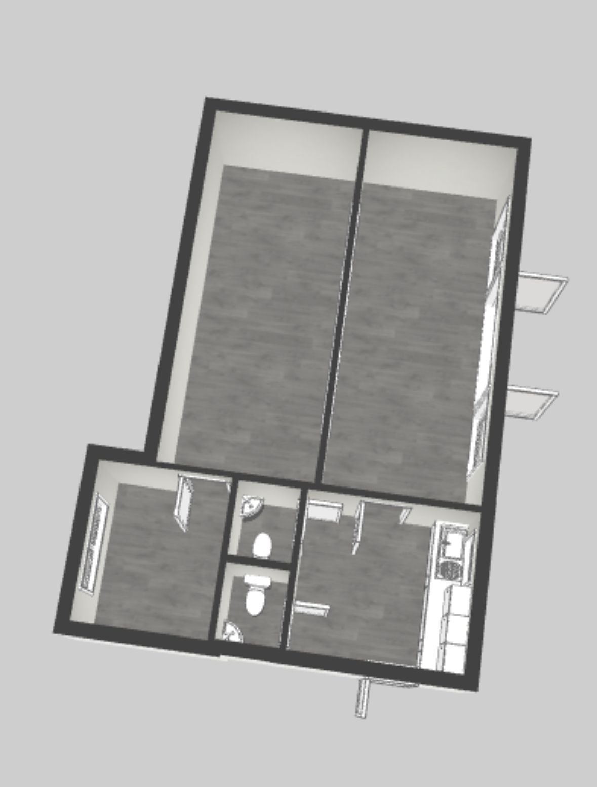 Conteneur Modulaire en panneaux sandwich – bureaux, commerces/logements, 6 pièces – 63 m² – Image 50